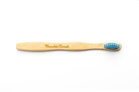 Bambu Diş Fırçası- Yetişkin Yumuşak Fırça- Mavi