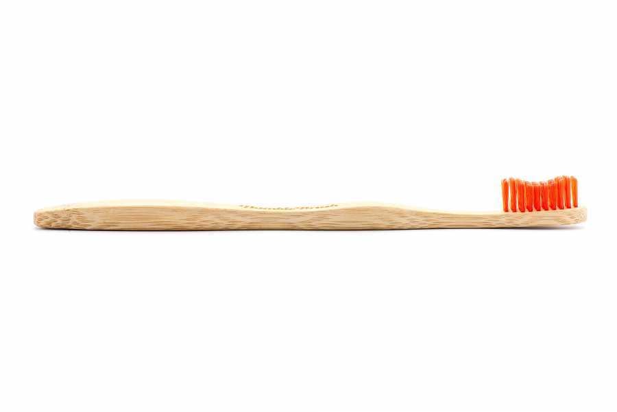 Bambu Diş Fırçası- Yetişkin Yumuşak Fırça- Kırmızı