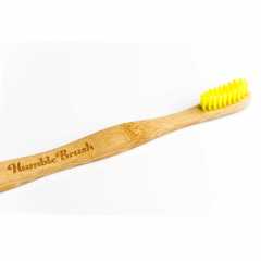 Bambu Diş Fırçası- Yetişkin Yumuşak Fırça-Sarı