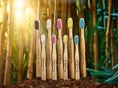Bambu Diş Fırçası- Yetişkin Yumuşak Fırça- Beyaz
