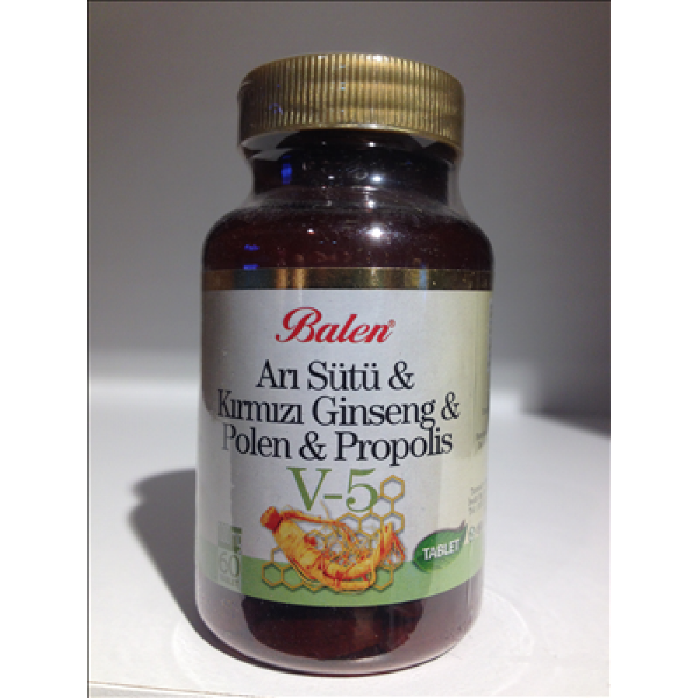 Kırmızı Ginseng & Arı Sütü & Polen& Propolis Kapsül