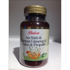 Kırmızı Ginseng & Arı Sütü & Polen& Propolis Kapsül
