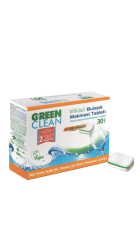 U GreenClean Bitkisel Bulaşık Makinesi Tableti görseli.