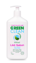 Green clean organik lavanta yağlı likit sabun 500ml görseli.