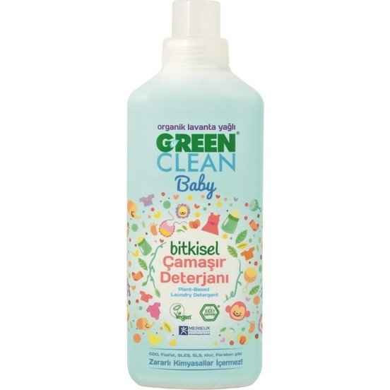 U Green Clean Baby Bitkisel Sıvı Çamaşır Deterjanı