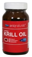 SUPERBA KRILL OIL 60 SOFTJEL GLASS JAR görseli.
