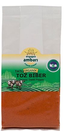 Organik Tatlı Toz Biber 100 gr