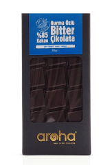 Hurma Özlü  Bitter Çikolata % 85 Kakao  80gr