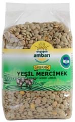 Organik Yeşil Mercimek 500gr