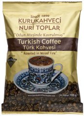 Kuru Kahveci Nuri Toplar Türk Kahvesi - 100 gr.i