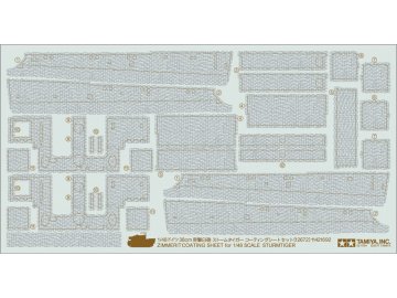 1/48 Sturmtiger Zim. Sheet