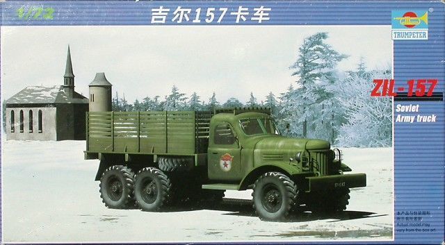 1/72 Camion- zil-157 Soviet army truck