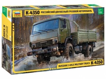 1/35 Russian 2 Axle Mılıtary Truck K-4350