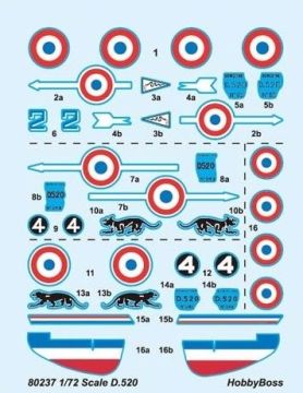1/72 French D.520 Fighter