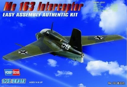 1/72 Germany Me163 Fighter