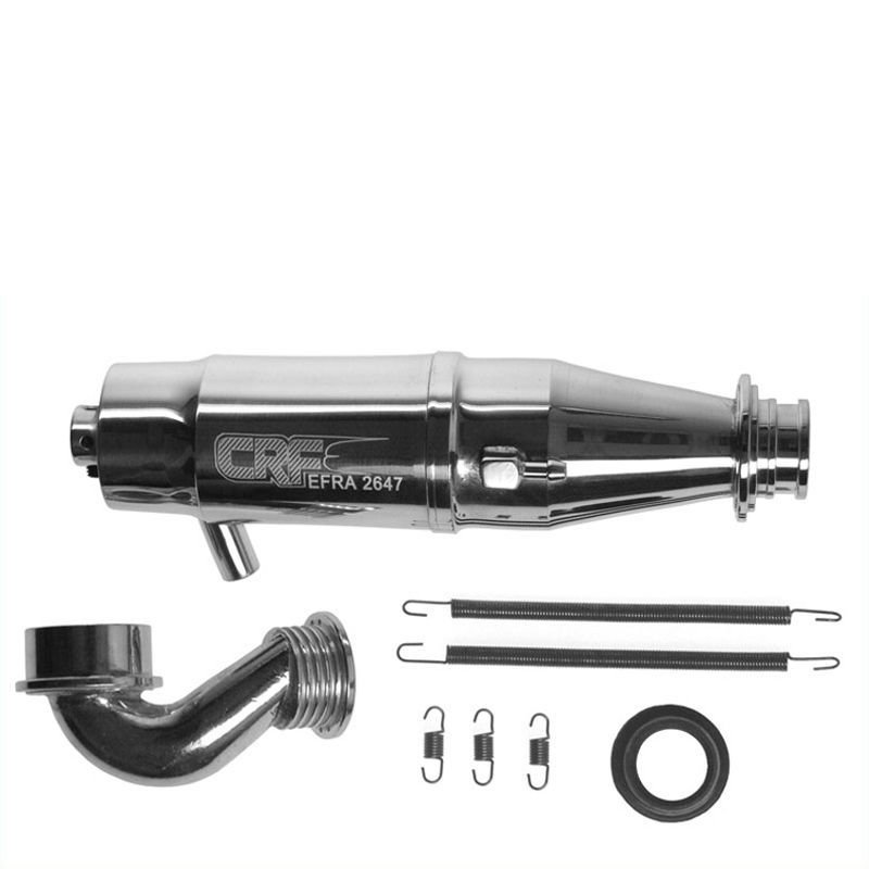 KYOSHO Team Orion Muffler and Exhaust manifold short 1:10