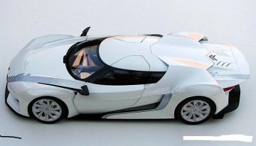 Citroen Gt Concept White 1:18