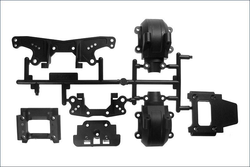 Diff. Housing & Damper Stay