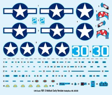 1/48 F6F-3 Hellcat Early Version