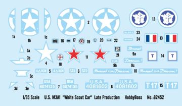 1/35 U.S.M3A1 White Scout Car Late Production