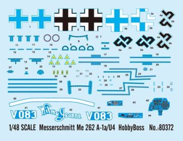 1/48 Messerschmitt Me 262 A-la/U4