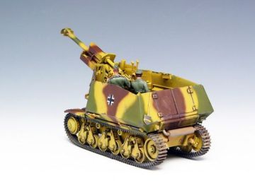 1/35 German 39(H) 105mm LeFH18(Sf) auf Geschutzwa