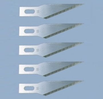 No.11 Paslanmaz Çelik Maket Bıçağı Ucu 5 li paket