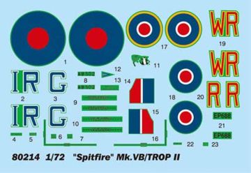 1/72 ''Spitfire'' Mk.Vb TROP
