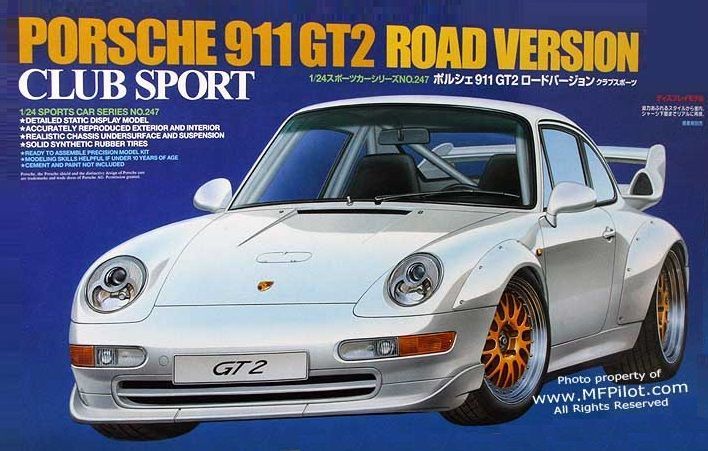 1/24 911 GT2 Road Version Club Sport