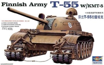 1/35 Finland T-55 w/KMT-5 Tank