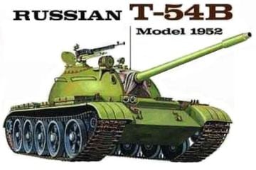 1/35 Armoured Vehicle-Russian Tank T-54B