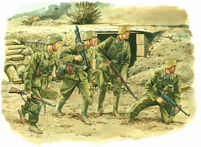1/35 Africa Crops Infantry