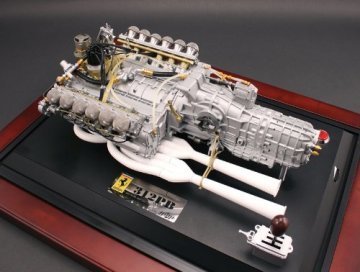 FERRARI 312 PB V-12 ENGINE & TRANSMISSION HUGE 1/6 W/SOUND