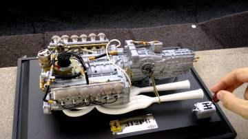 FERRARI 312 PB V-12 ENGINE & TRANSMISSION HUGE 1/6 W/SOUND