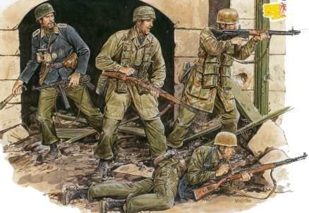 1/35 German Fallschrimjaeger ( Monte Cass.)