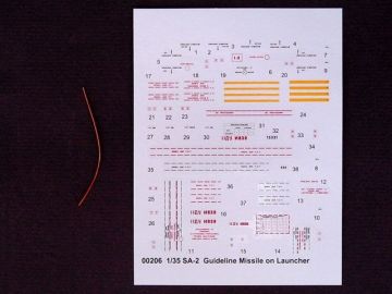 1/35 Sam-2 Missile with Launcher Cabin