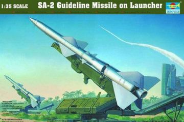 1/35 Sam-2 Missile with Launcher Cabin