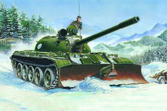 1/35 Russian T-55 with BTU-55