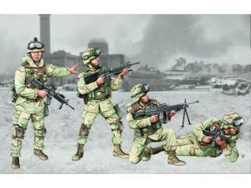 1/35 Figure-U.S. 101st. Airborne Division Crew