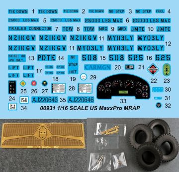 1/16 US Mauxxpro MRAP