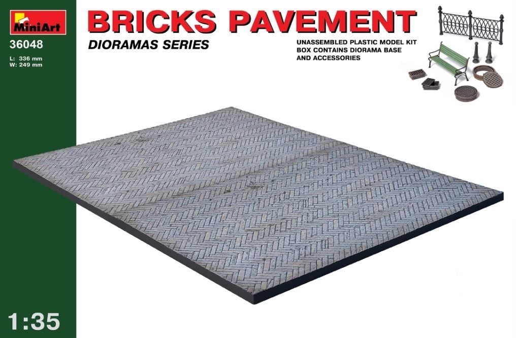 1/35 Bricks Pavement