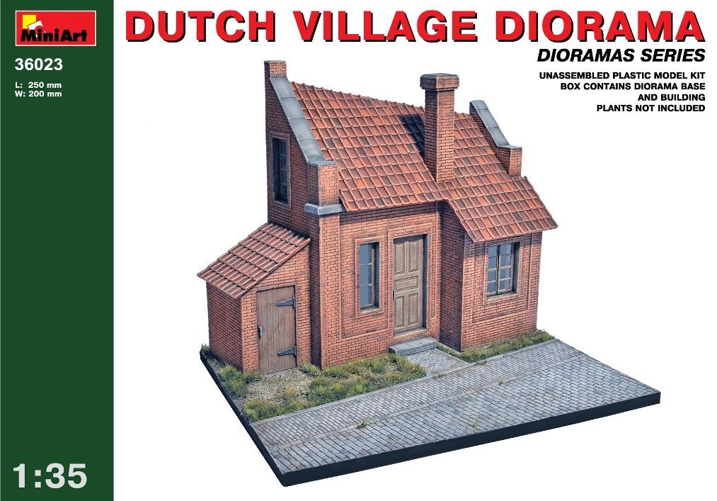 1/35 Dutch Village Diorama