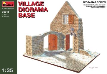 1/35 Village Diorama Base