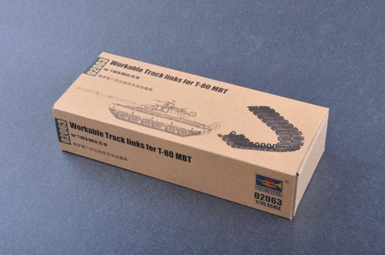 1/35 T-80 MBT Workable Track Links