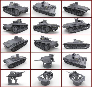 1/35 Pz.Kpfw.3 Ausf.D
