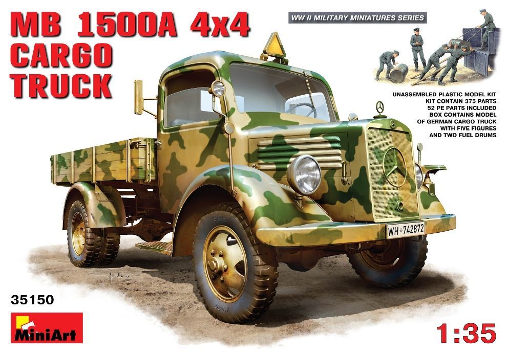 1/35 MB1500A 4x4 Cargo Truck