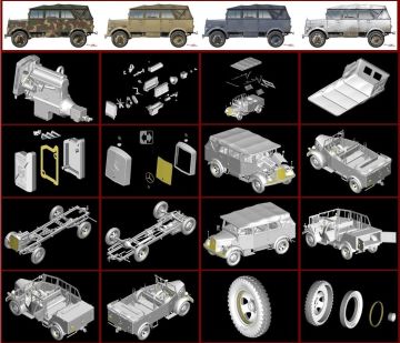 1/35 L1500A (Kfz.70) German Personnel Car