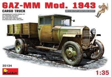 1/35 GAZ-MM Mod.1943 Cargo Truck