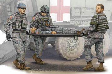 1/35 Modern U.S. Army – Stretcher Ambulance Team