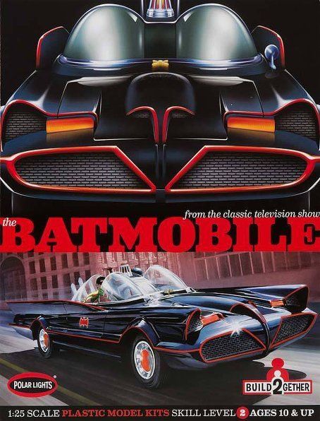1/25 Batmobile 2-Pack (Snap and Glue)